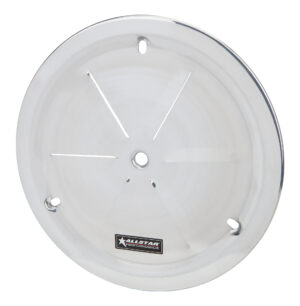 ALLSTAR PERFORMANCE Aluminum Wheel Cover Weld Louvered Polished ALL44140
