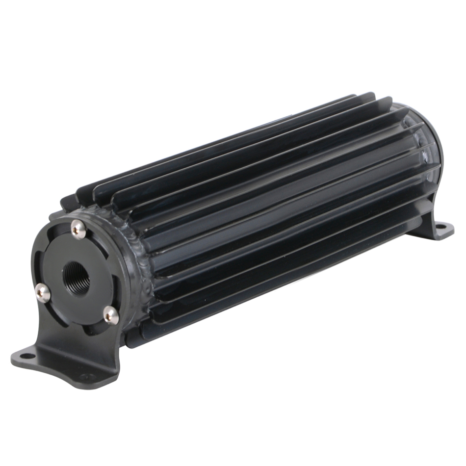 DERALE Single-Pass Heat Sink Co oler 10in Black Anodize 13269