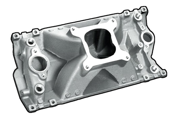 PROFESSIONAL PRODUCTS SBC Hurricane+ Plus Vortec Intake Manifold 52033