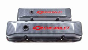 PROFORM SBC Carbon Style Diecast V/C’s Recessed 141-121