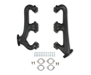 HOOKER Exhaust Manifold Set Cast Iron – SBC 2.5 Dia 8527-3HKR