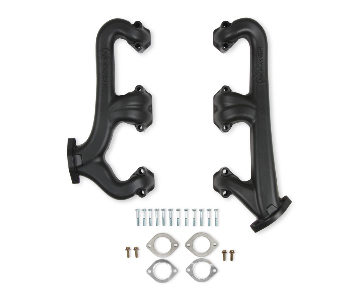 HOOKER Exhaust Manifold Set Cast Iron – SBC 2.5 Dia 8527-3HKR