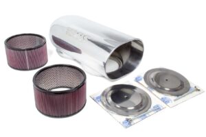BLOWER DRIVE SERVICE Dual Dominator Scoop w/ Filters – Polished SC-9003
