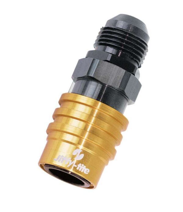 JIFFY-TITE Q/R #6 Male Socket Gold/Black 31406