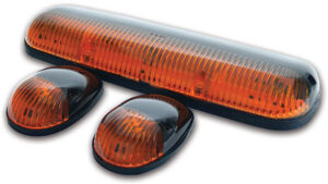 PACER PERFORMANCE Hi-Five Cab Roof Lights Amber 20-240