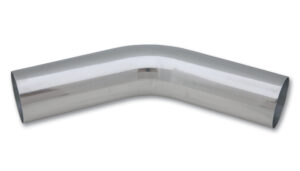 VIBRANT PERFORMANCE 1.5in O.D. Aluminum 45 D egree Bend – Polished 2156