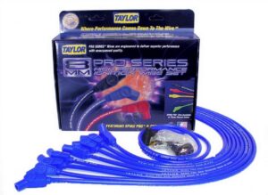TAYLOR/VERTEX BBC 8MM Pro Race Wires- Blue 76632