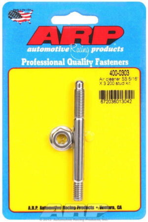 ARP Air Cleaner Stud Kit – 5/16 x 3.200 S/S 400-0303