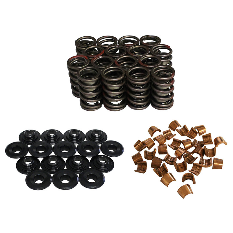 HOWARDS RACING COMPONENTS 1.514 Dual Valve Spring & Retainer Kit w/Damper 98636-K32