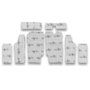 FLATLINE BARRIERS 71-73 Ford Mustang Coupe Trunk Insulation Kit TABZ6015