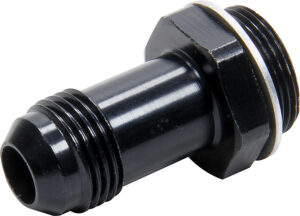 ALLSTAR PERFORMANCE Short Carb Fitting 7/8-20 to -8 Male BLK ALL50906