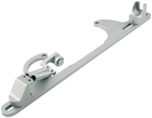 ALLSTAR PERFORMANCE Throttle Bracket Ford Clear 4150/Edelbrock ALL54222