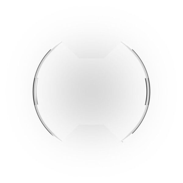 KC HILITES SlimLite 8in LED Light Cover Clear 5207