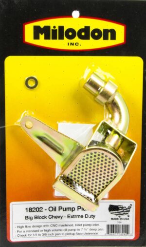 MILODON Oil Pump Pick-Up – BBC Extreme Duty 18202