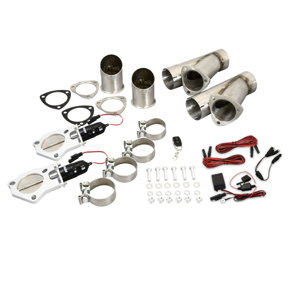 PATRIOT EXHAUST 3.0 Electric Cutout Dual System w/Remote PEC300K