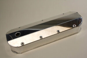 PRW INDUSTRIES INC. Billet Rail Fab. V/C’s – BBC Tall Polished 4045408