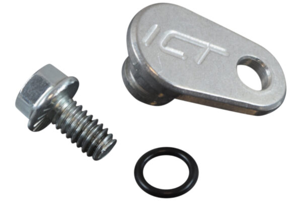 ICT BILLET TH350 Kick Down Cable Bl ock Off Plug Detent Cabl 551916