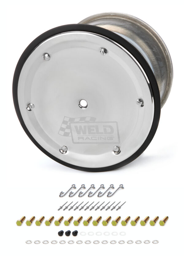 WELD RACING 15 X 12 Wide 5 XL 5in BS Bead-Loc w/Cvr 559-5255M-6