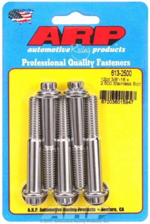 ARP S/S Bolt Kit – 12pt. (5) 3/8-16 x 2.500 613-2500