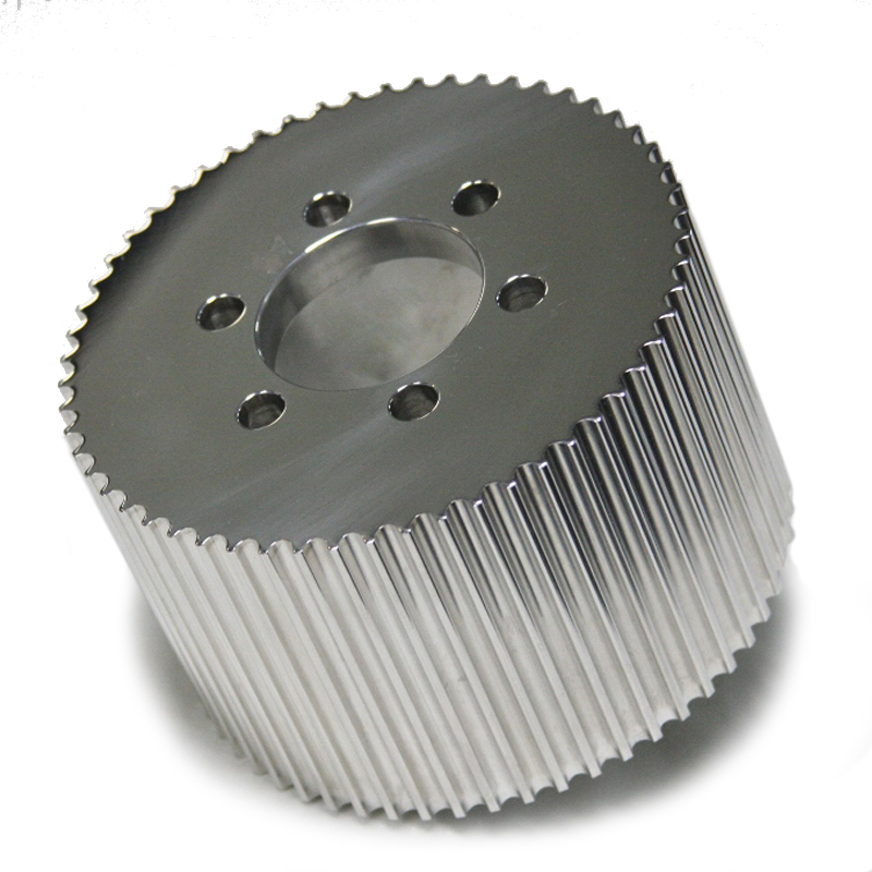 BLOWER DRIVE SERVICE Blower Pulley 8mm x 3.5 49-Tooth Polished BP-6849