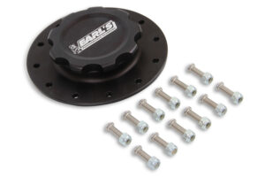 EARLS Alm Fuel Cell Cap & Bung w/12 Bolt Flange 166017ERL