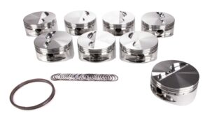 JE PISTONS SBC F/T piston Set 4.125 Bore -5.0cc 242886