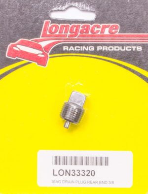 LONGACRE Magnetic Drain Plug 3/8in NPT 52-33320