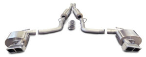 CORSA PERFORMANCE 11- Challenger 6.4L Cat Back Exhaust 14424