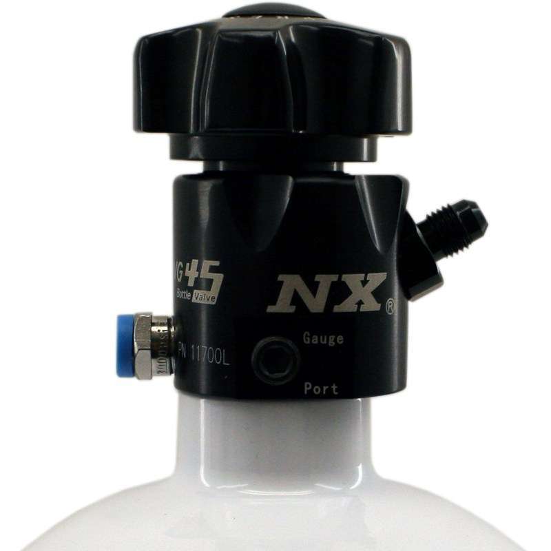 NITROUS EXPRESS Lightning 45 Deg. Bottle Valve – 10lb. 11700L