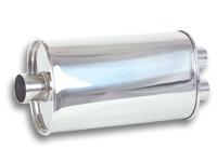 VIBRANT PERFORMANCE STREETPOWER Oval Muffler 2.5in inlet 1110