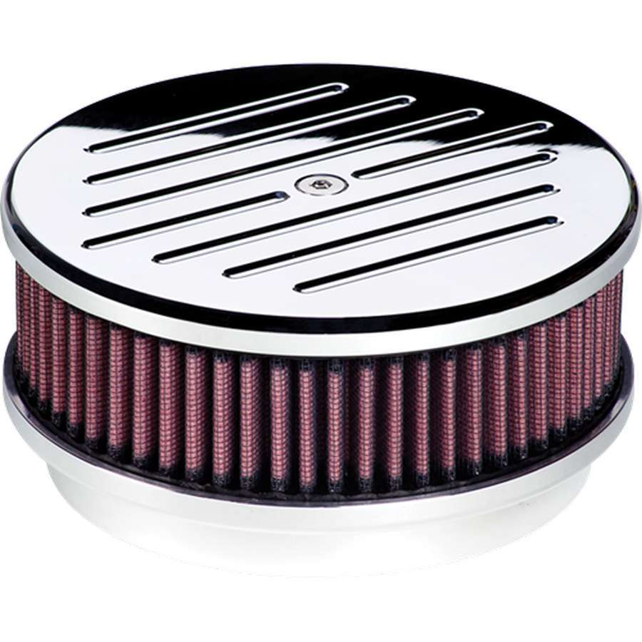 BILLET SPECIALTIES Round 6-3/8in Air Cleaner Ball Milled 15120