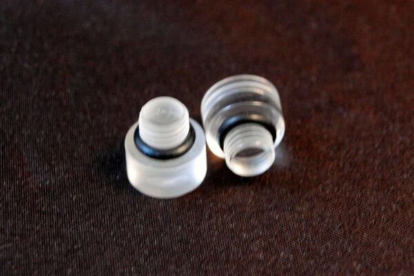 ADVANCED ENGINE DESIGN Clear Fuel Bowl Sight Plugs – Pair 5170