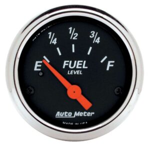 AUTOMETER 2-1/16 D/B Fuel Level Gauge – 240-33 Ohms 1424
