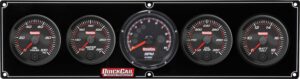 QUICKCAR RACING PRODUCTS Redline 4-1 Gauge Panel OP/WT/OT/Volt w/Recall 69-4057