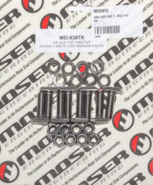 MOSER ENGINEERING 3/8in HSG END T-BOLT KIT /EA 838TK