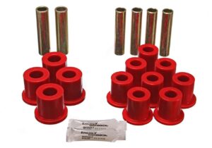 ENERGY SUSPENSION Ford Complete Spring & Shackle Set Red 4.2114R
