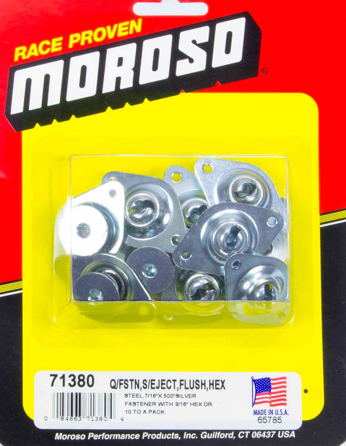 MOROSO Self-Ejecting Fasteners- Large Head-7/16in x .5in 71380