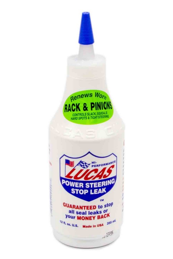 LUCAS OIL Power Steering Stop Leak 12 oz LUC10008