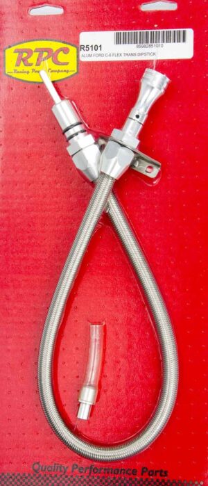 RACING POWER CO-PACKAGED Flexible Trans Dipstick Ford C6 F/W Mount R5101