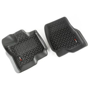 RUGGED RIDGE Floor Liners Front Black 15-18 Ford F-150 82902.33