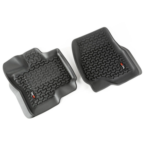 RUGGED RIDGE Floor Liners Front Black 15-18 Ford F-150 82902.33