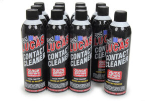 LUCAS OIL Contact Cleaner Aerosol Case 12×14 Ounce Cans 10799