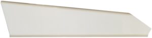 TRIPLE X RACE COMPONENTS Side Visor White For Midget MID-BW-4519