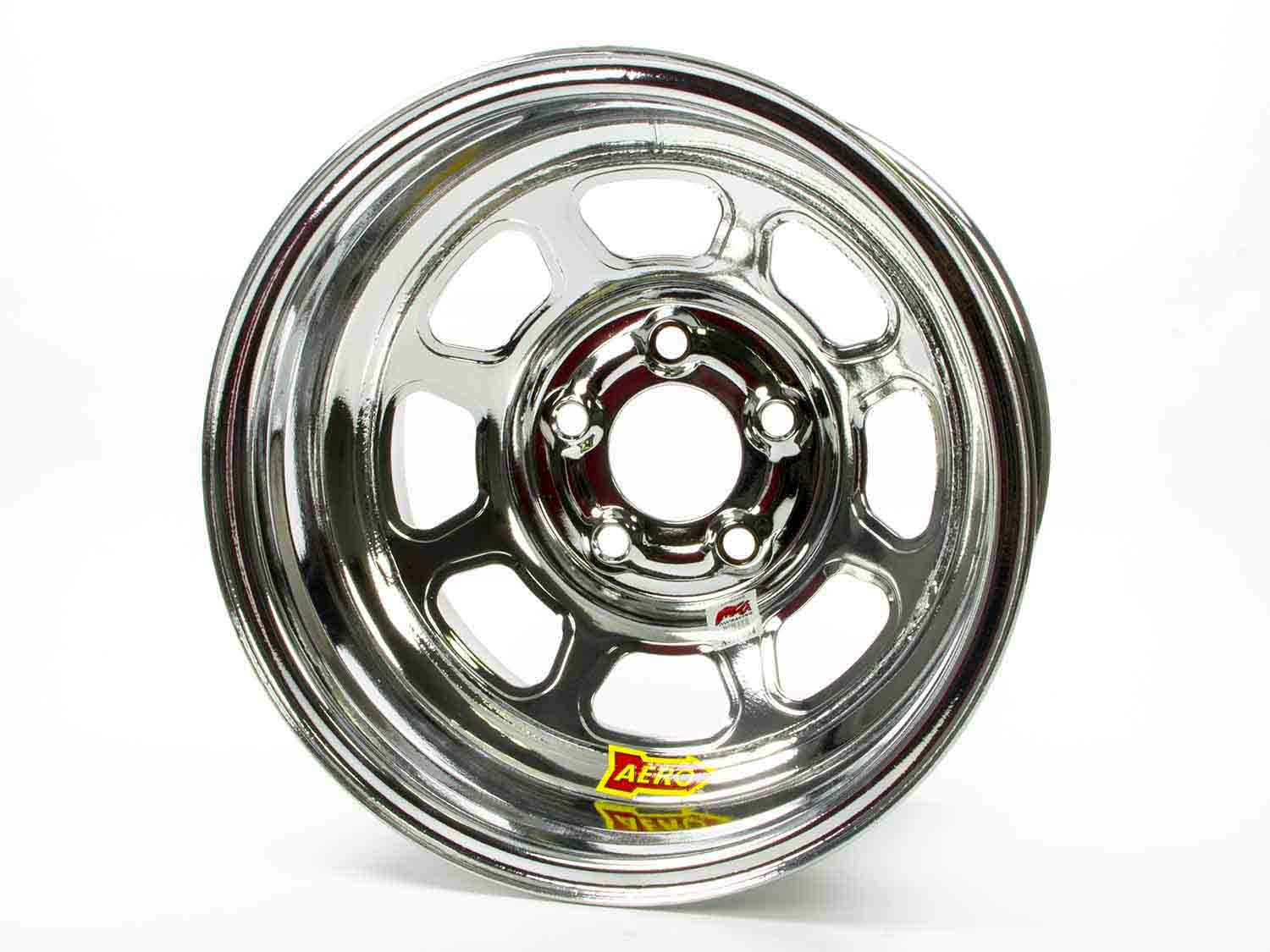 AERO RACE WHEELS 15X8 3in 5.00 Chrome 52-285030