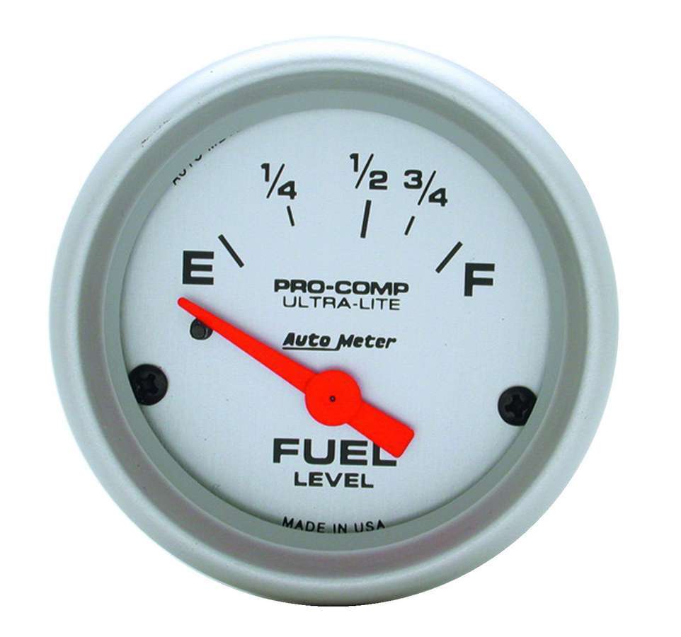 AUTOMETER 2-1/16in Ultra-Lite Fuel Level Gauge 4318