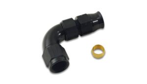 VIBRANT PERFORMANCE Fitting  Tube Adapter  9 0 degree  -6AN Female to 16566