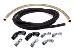 ALLSTAR PERFORMANCE Power Steering Hose Kit Box to Bellhousing Mount ALL48205