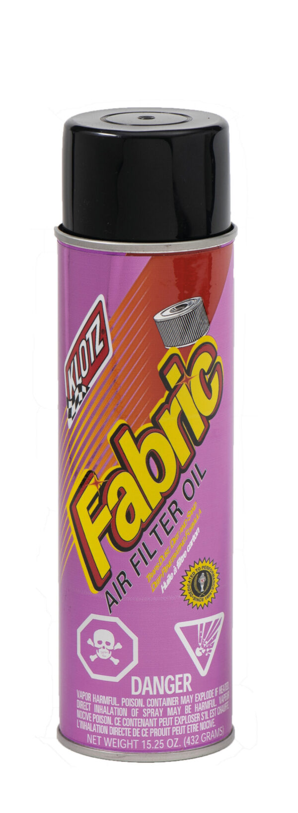 KLOTZ SYNTHETIC LUBRICANTS Fabric Air Filter Oil 15.25 Ounces KLOKL-607