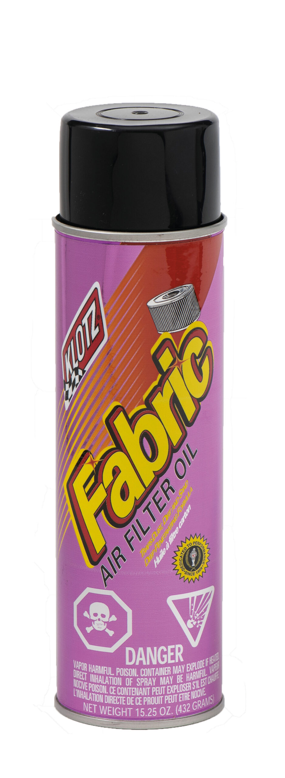 KLOTZ SYNTHETIC LUBRICANTS Fabric Air Filter Oil 15.25 Ounces KLOKL-607