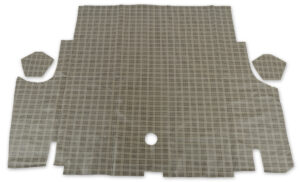 DRAKE AUTOMOTIVE GROUP 65-66 Mustang Trunk Mat Plaid TM-FM-CPCV-65P